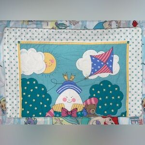 Humpty Dumpty Crib Blanket